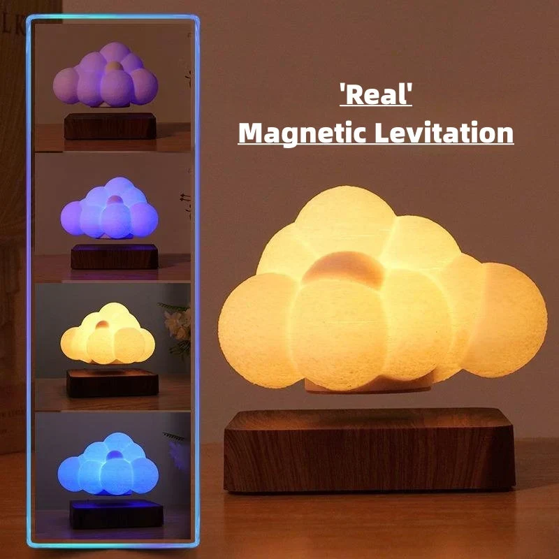 Floating LED Cloud Lamp with 360° Rotation