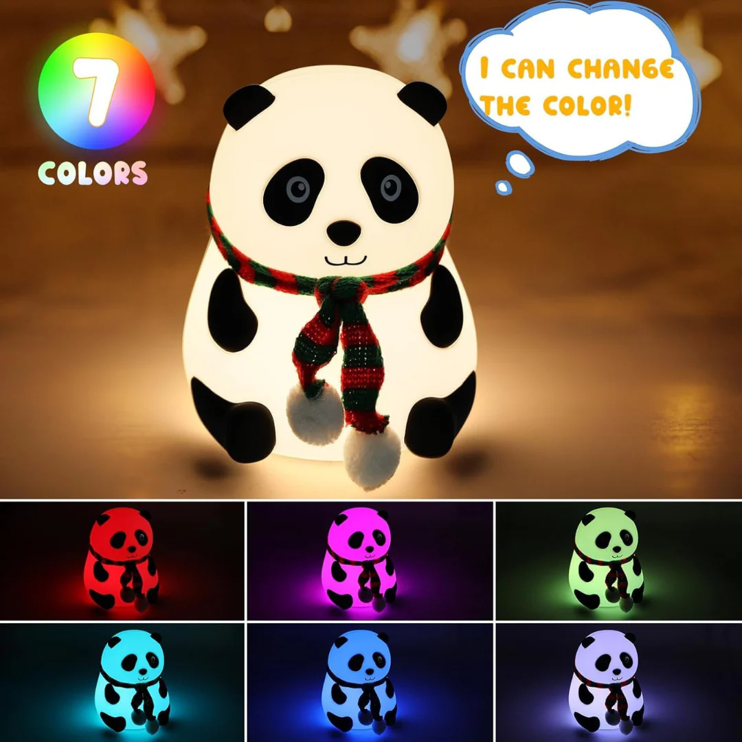 Panda Silicone Night Lamp
