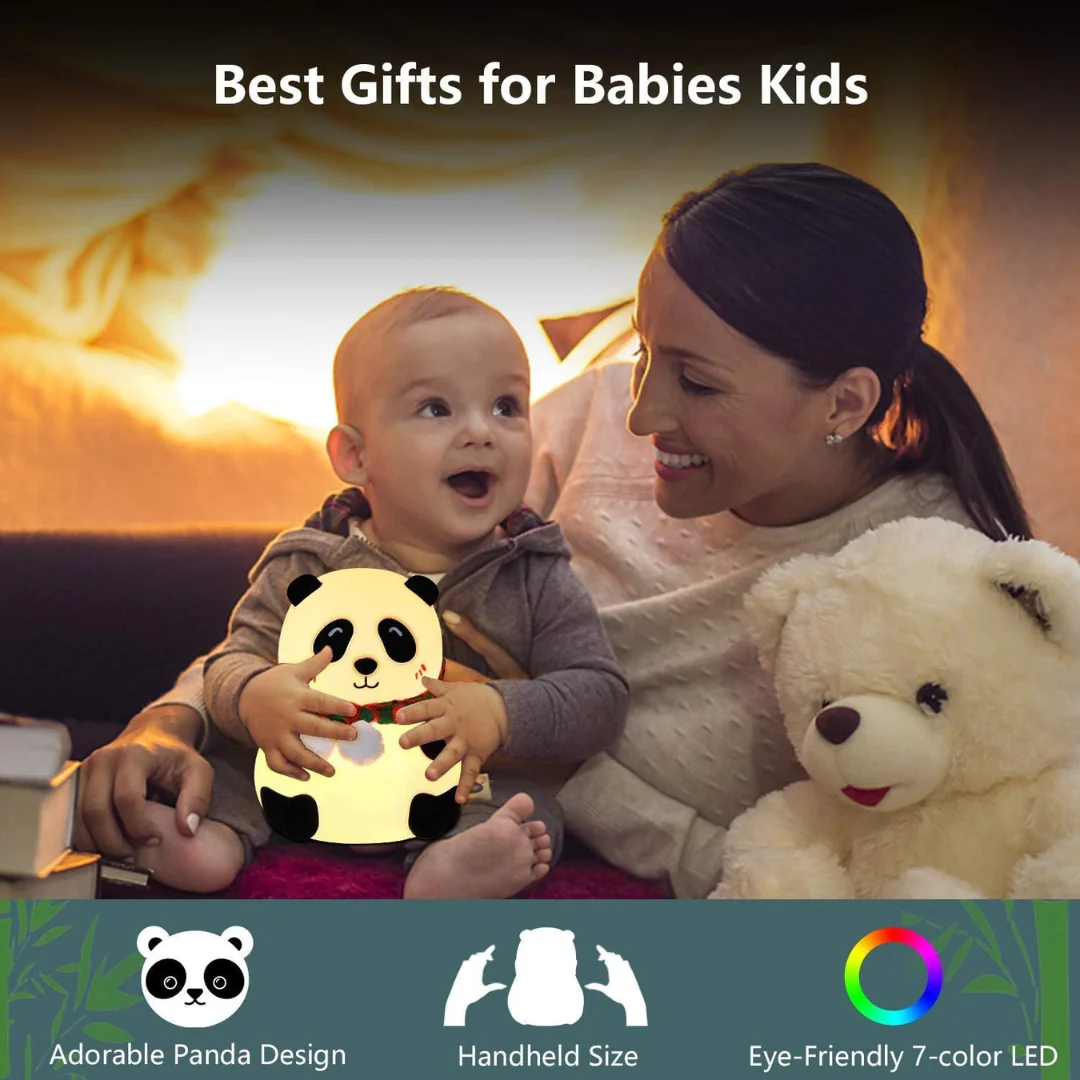 Panda Silicone Night Lamp