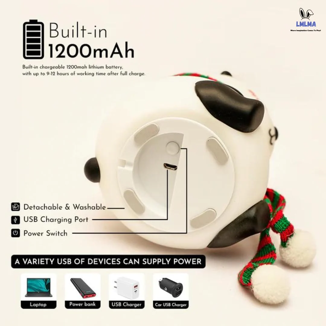 Panda Silicone Night Lamp