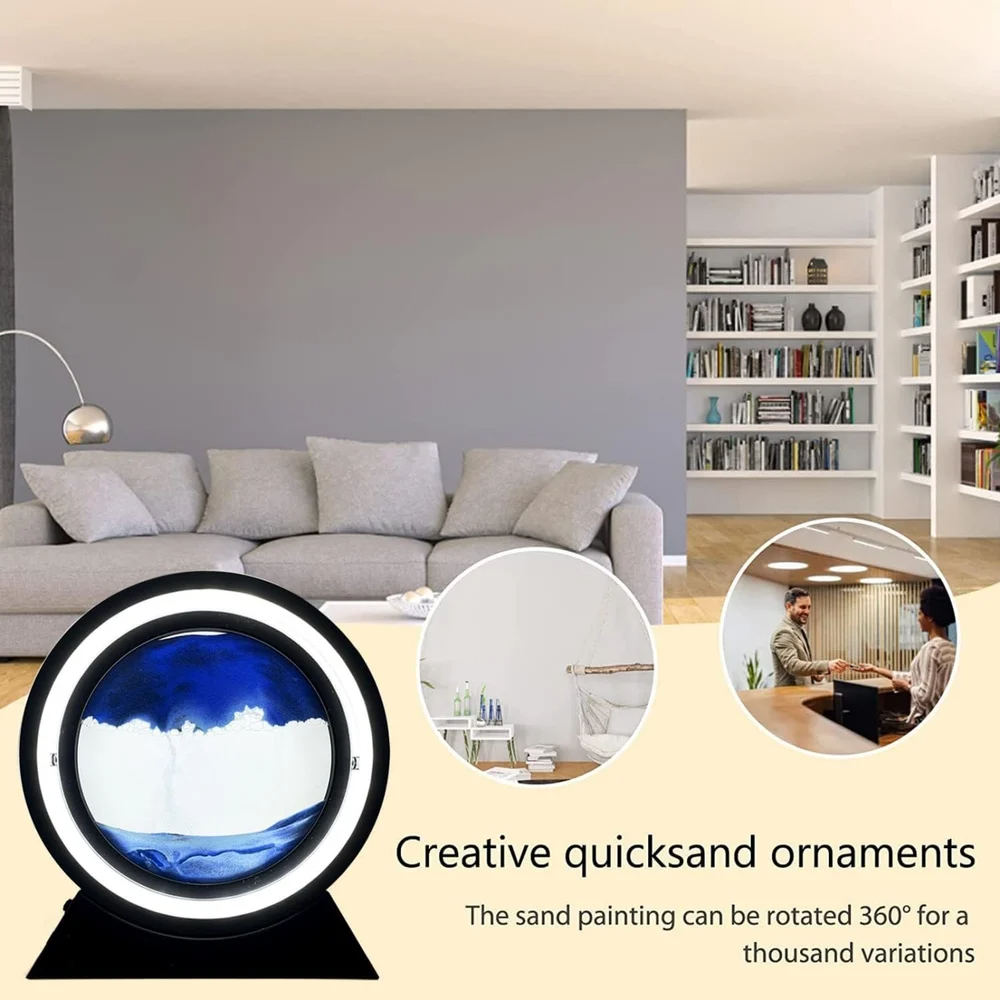Sand Art LED Table Lamp