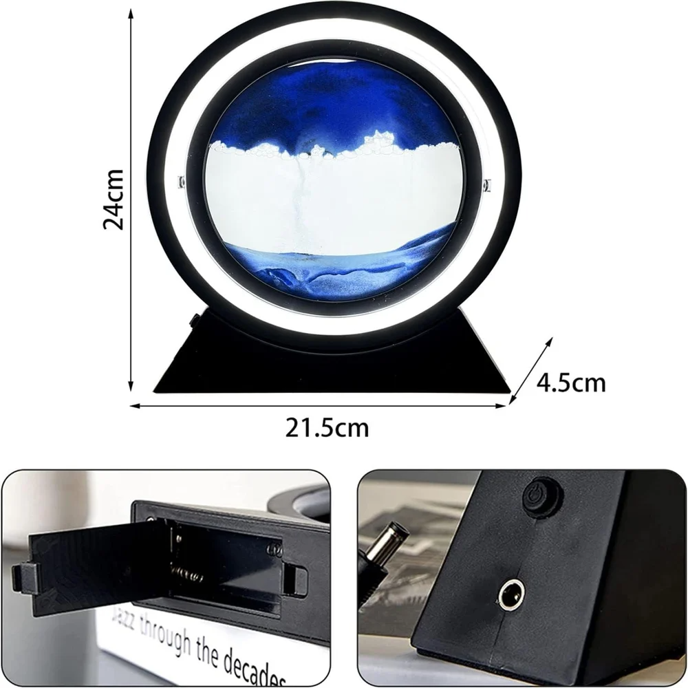 Sand Art LED Table Lamp