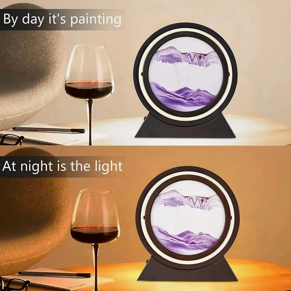 Sand Art LED Table Lamp