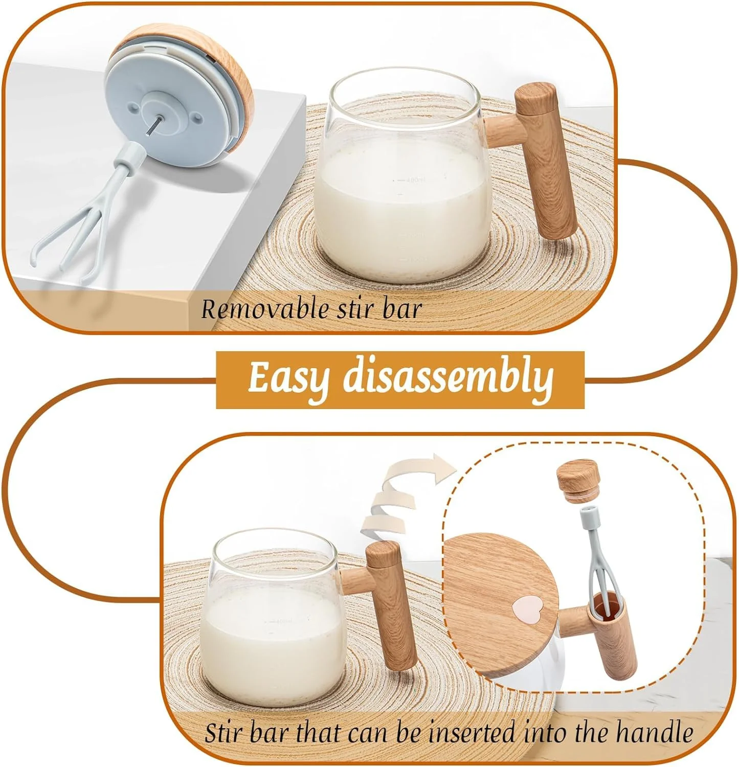 Self Stirring Electric Mixing Mug