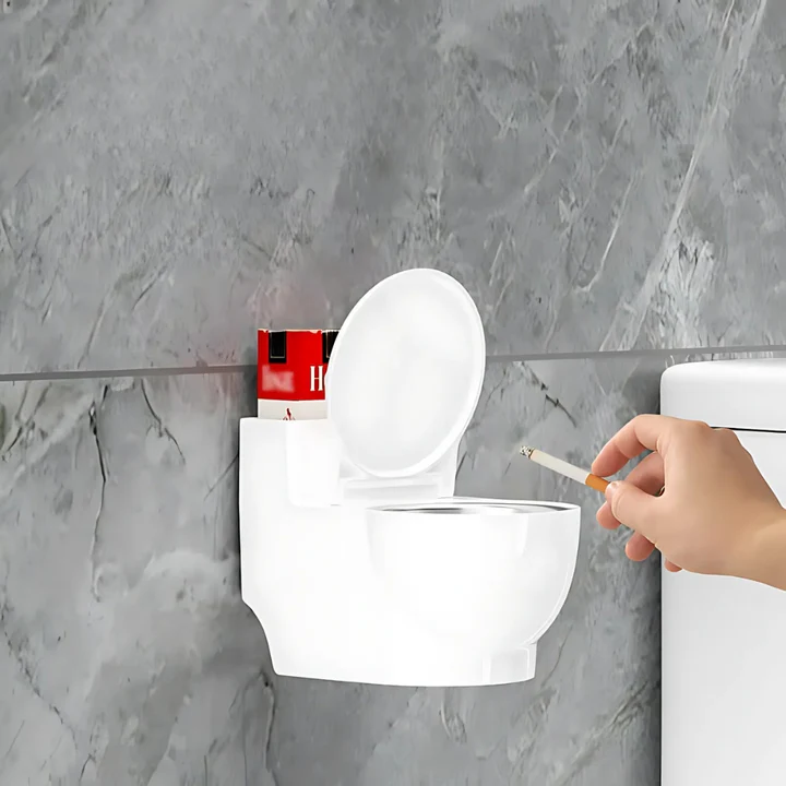 Toilet Shaped Ashtray