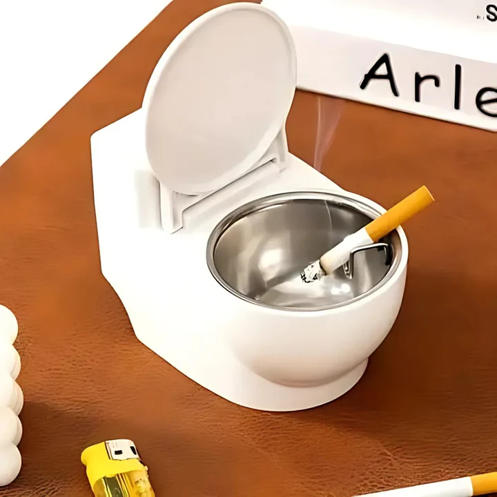 Toilet Shaped Ashtray
