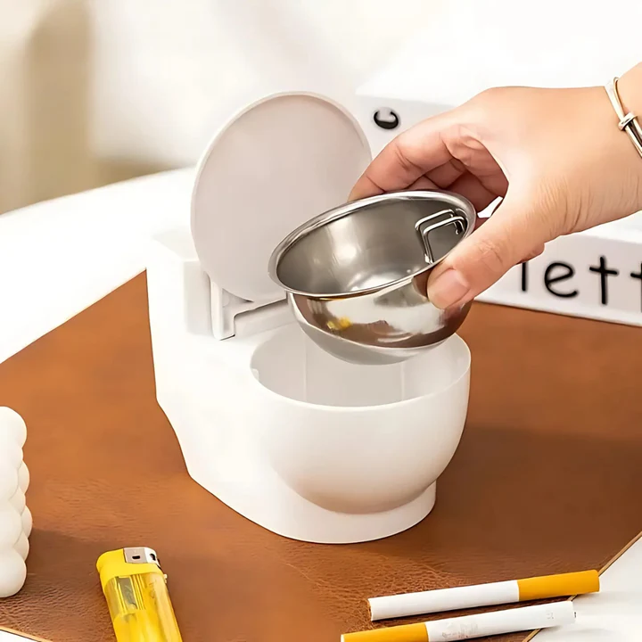 Toilet Shaped Ashtray