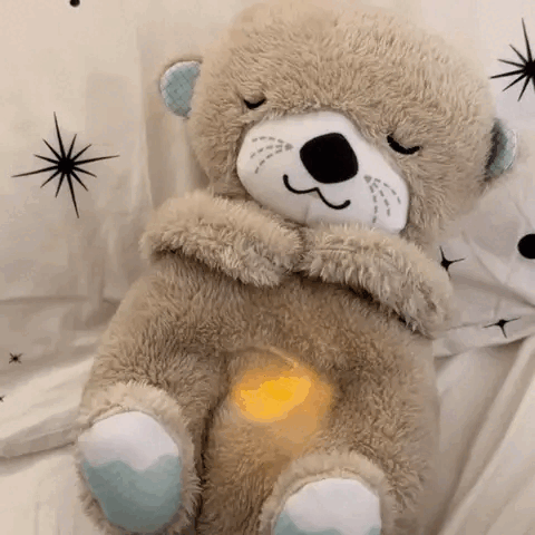 Breathing & Cuddling Teddy Bear