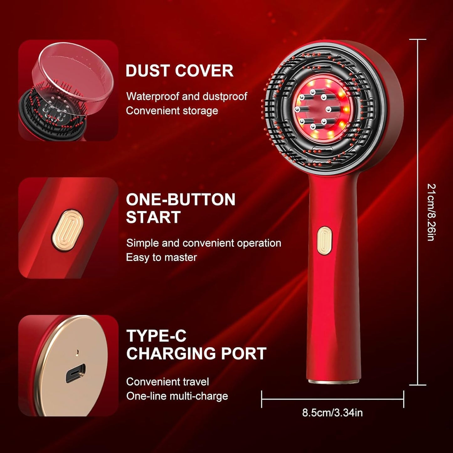 Electric Comb Massager