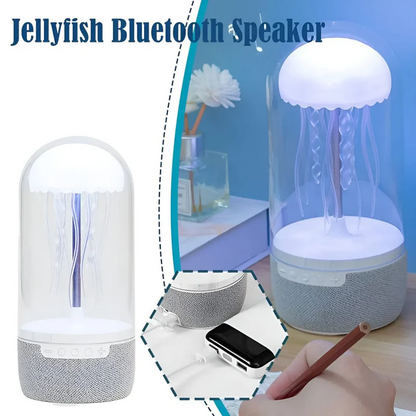 LED Colour Changing Jellyfish Lamp Bluetooth Speaker With USB