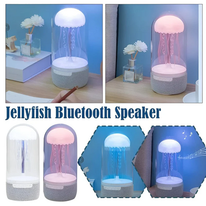 LED Colour Changing Jellyfish Lamp Bluetooth Speaker With USB
