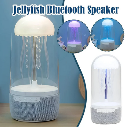 LED Colour Changing Jellyfish Lamp Bluetooth Speaker With USB