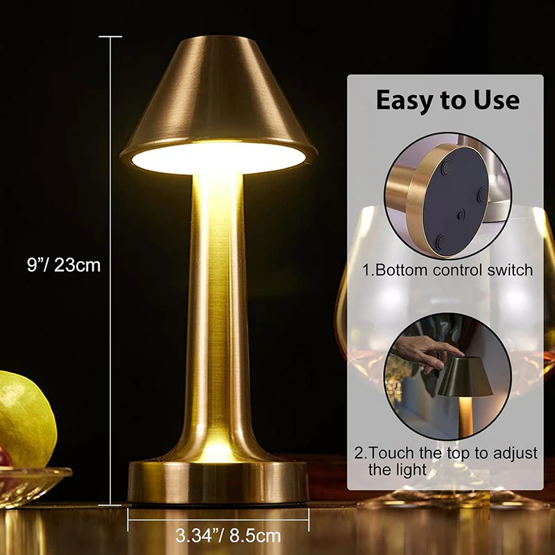 LED Metal Desk Lamp
