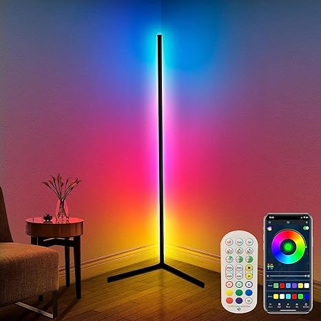 LED Corner Floor Lamp