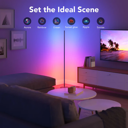 LED Corner Floor Lamp