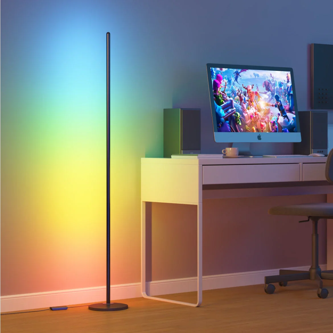 LED Corner Floor Lamp
