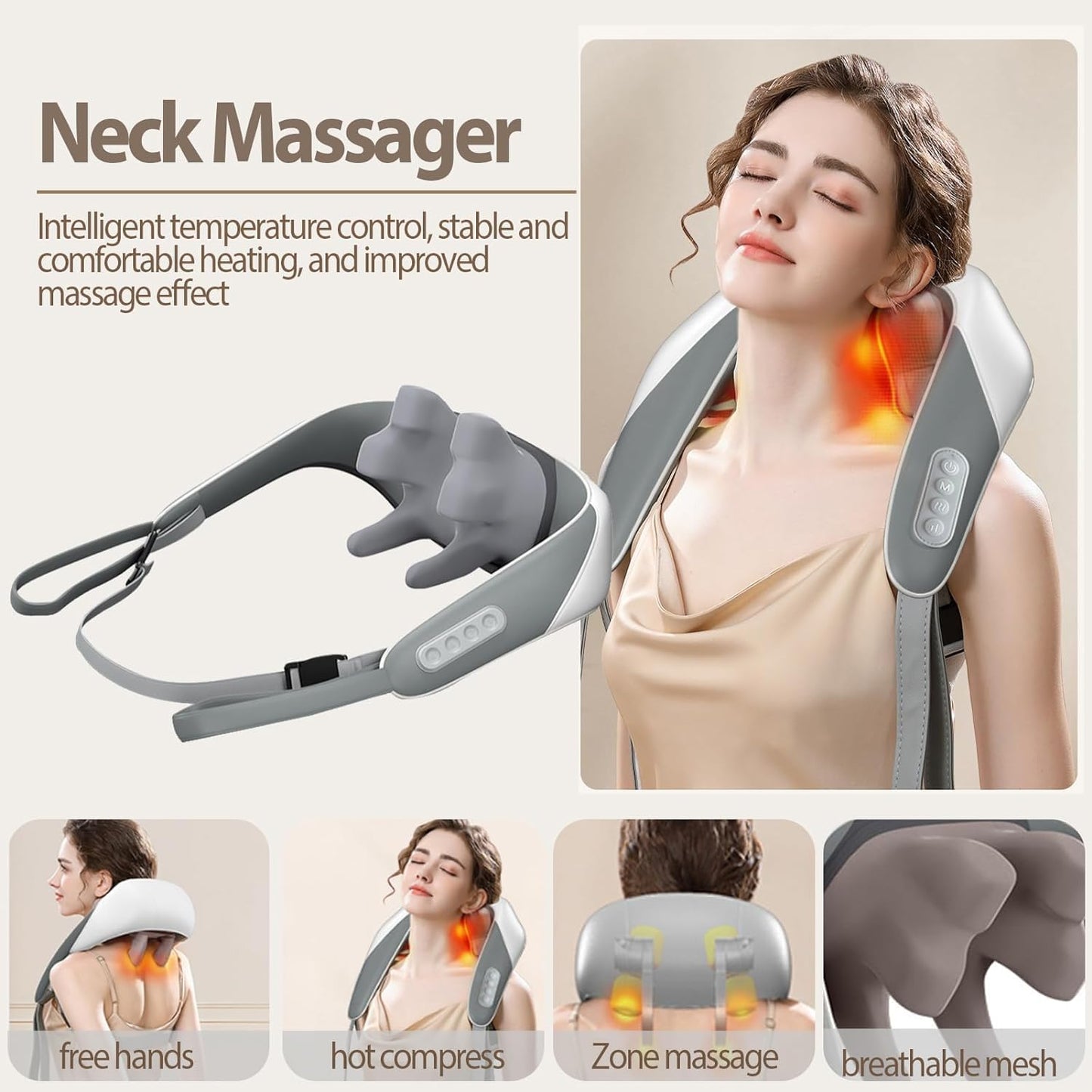 Sellastic Neck Massager for Cervical Pain Relief