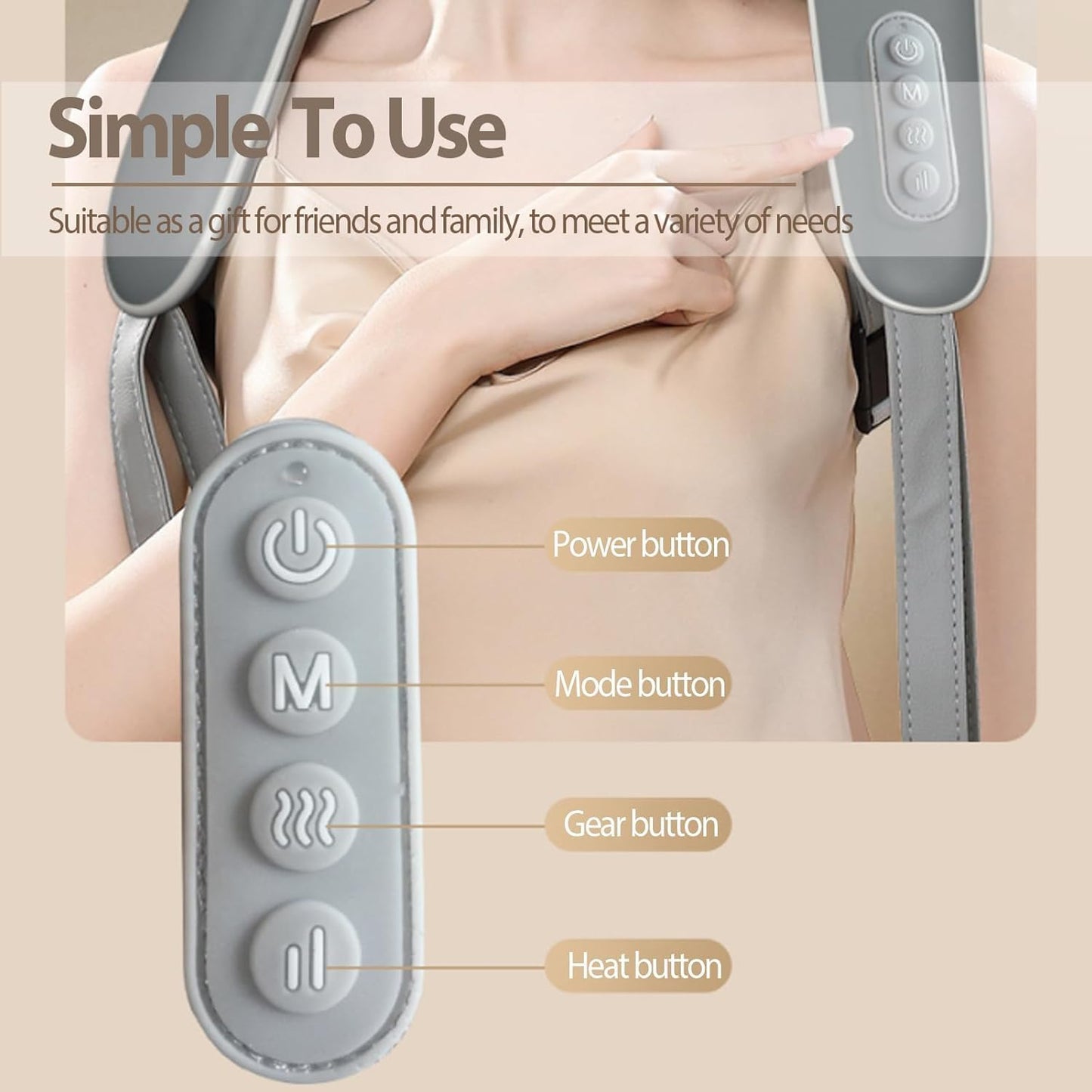 Sellastic Neck Massager for Cervical Pain Relief