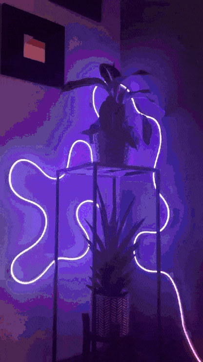 NeonGlow Smart Rope Strip Light with Music Syncing (5 Meters)