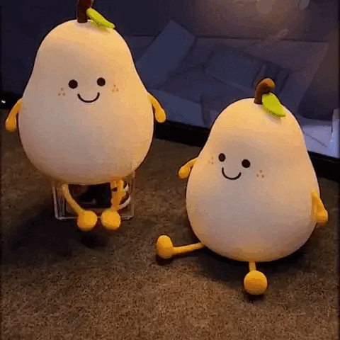 Pear Silicone Night Lamp