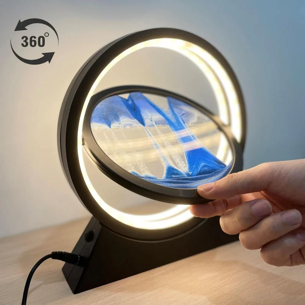 Sand Art LED Table Lamp