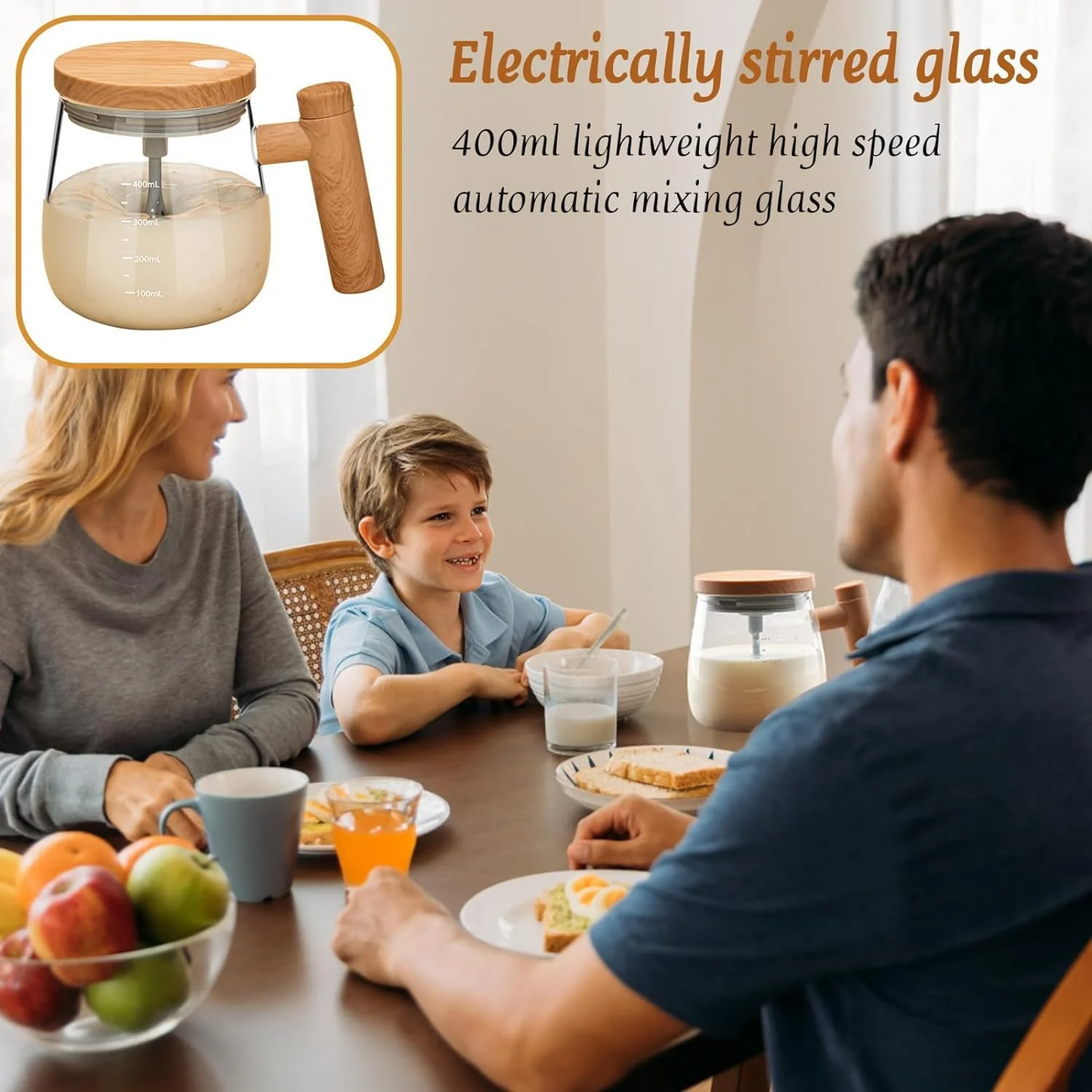 Self Stirring Electric Mixing Mug