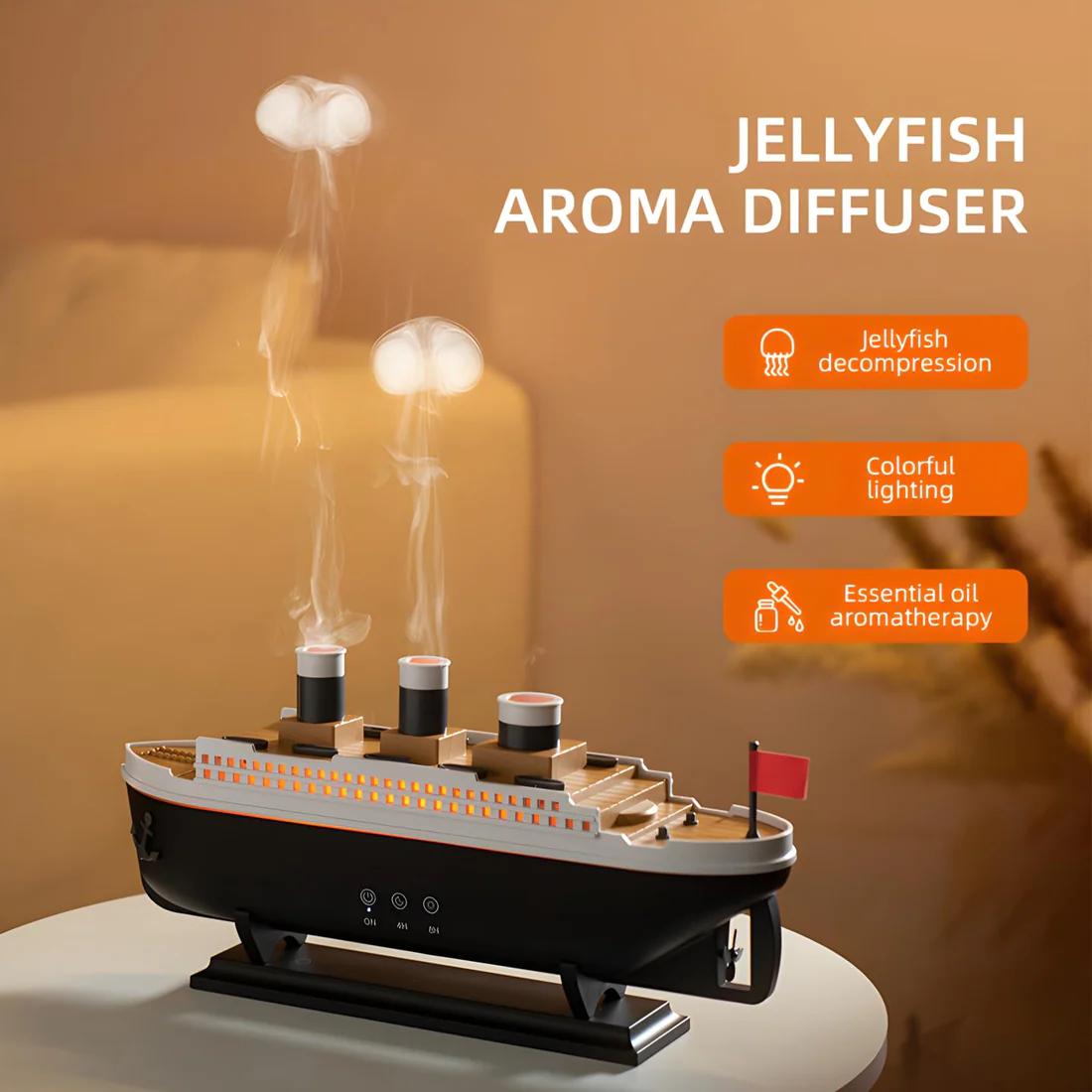 Ship Shaped Aroma Diffuser