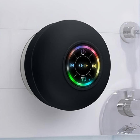 Mini Bluetooth Shower Speaker with RGB Lights
