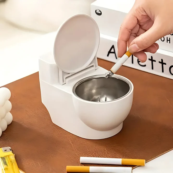 Toilet Shaped Ashtray