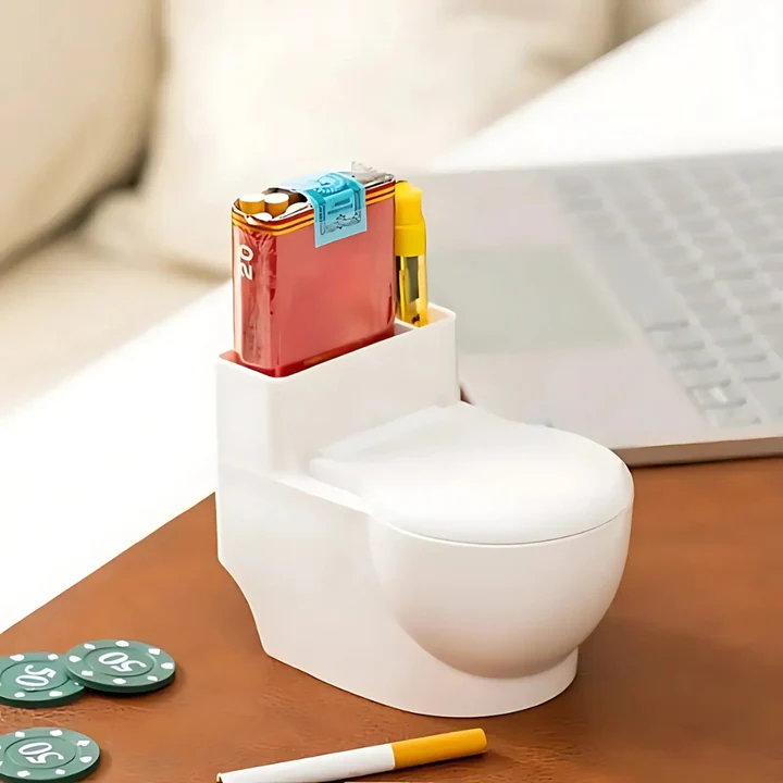 Toilet Shaped Ashtray