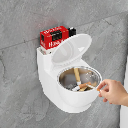 Toilet Shaped Ashtray