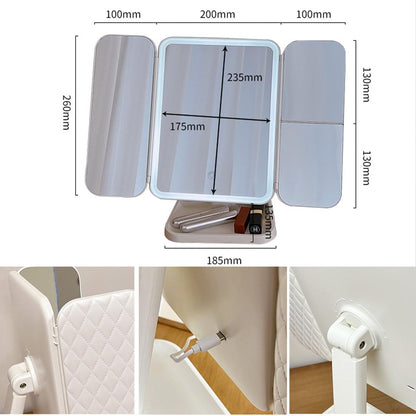 Vanity Makeup Tri-fold Mirror